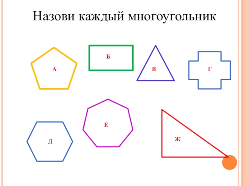 Сколько многоугольников на чертеже