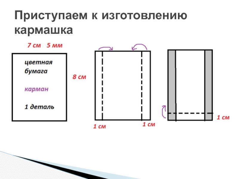 Как сделать 4 класс. Бумажный кармашек схема. Карман из бумаги. Изготовление кармашка из бумаги. Как сделать карман.