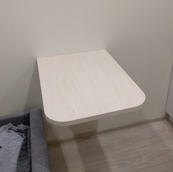 Norberg норберг стол откидной стенного крепежа белый 74x60 см