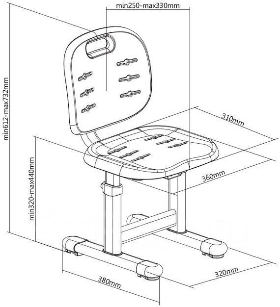 Мебель детская дошкольная функциональные размеры стульев