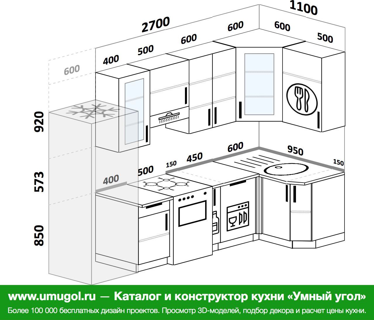 Кухонные Гарнитуры Фото Угловые Размеры