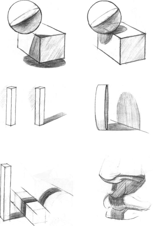 Как правильно рисовать тени на рисунке карандашом