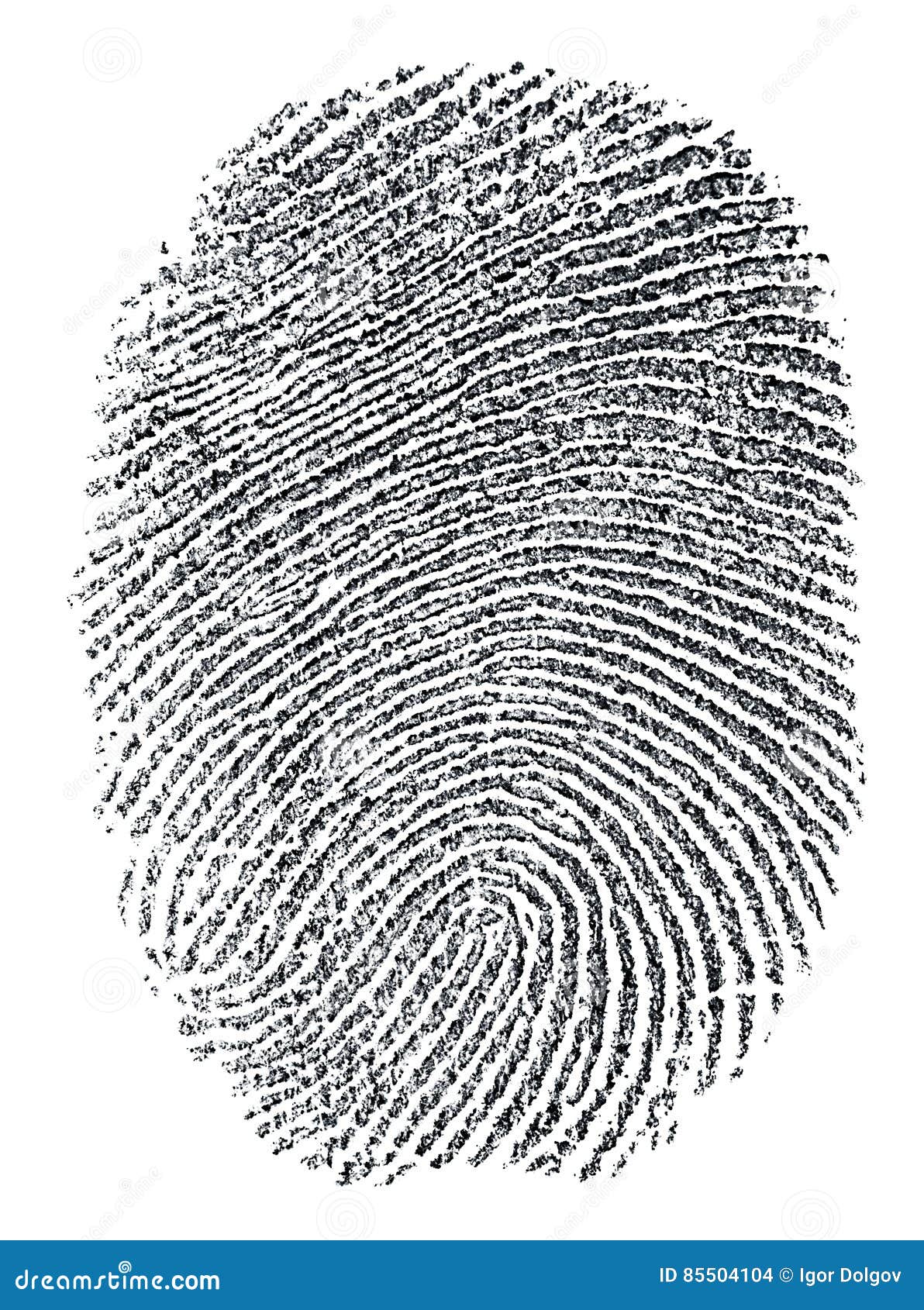 Снимок отпечатка пальца