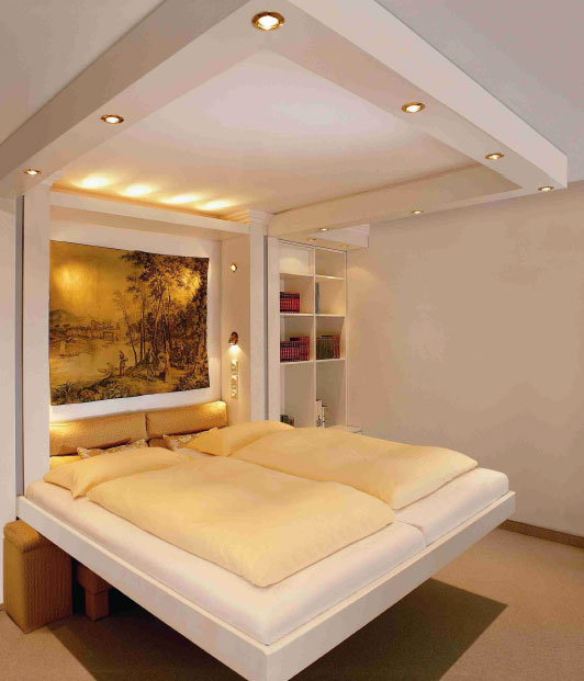  потолочная: Подвесная потолочная кровать размера queen-size в .
