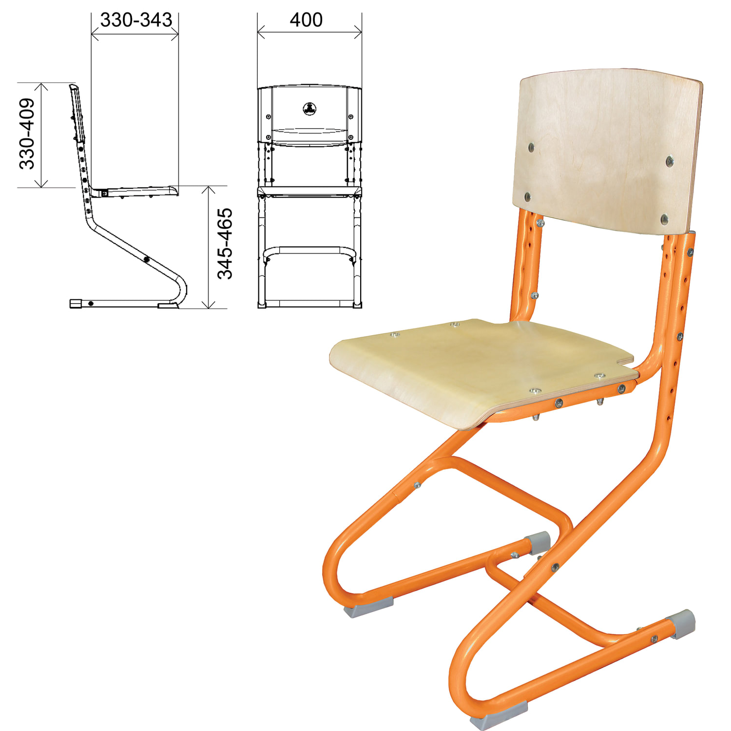 мебель детская дошкольная функциональные размеры стульев
